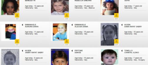 9 bambine italiane sulla cui scomparsa sta indagando anche l'Interpol.