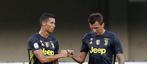 Juventus, la gioia di Mandzukic e Cristiano Ronaldo