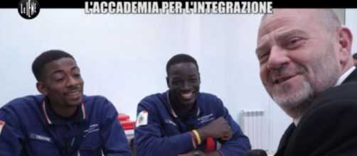 Le Iene Giulio Golia, l'Accademia per l'Integrazione degli immigrati