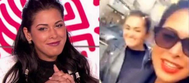 Ayem Nour filme un homme noir sur Snapchat et se moque de lui avec son assistante. Ayem Nour filme un homme noir sur Snapchat et se moque de lui avec son assistante.