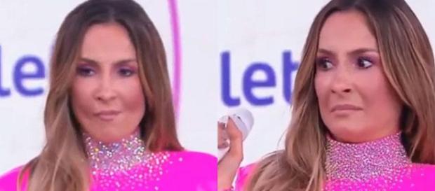 Claudia Leitte não gostou de comentários feitos por Silvio Santos Claudia Leitte não gostou de comentários feitos por Silvio Santos