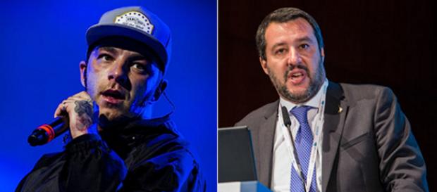 Salmo e Mateo Salvini, la polemica continua Salmo e Mateo Salvini, la polemica continua