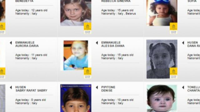 9 bambine italiane sulla cui scomparsa sta indagando anche l'Interpol.