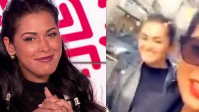 Ayem Nour filme un homme noir sur Snapchat et se moque de lui avec son assistante.