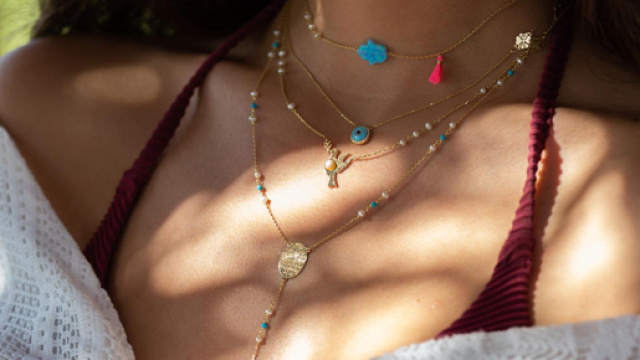 Les bijoux de la créatrice Leïa Khalaf.