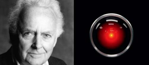 Douglas Rain, the voice actor who played HAL 9000, has died at the age of 90. [Image Rain @stratfest/Twitter/HAL @michaelbierut/Twitter]