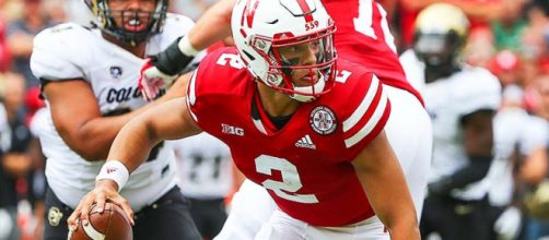 Adrian Martinez looks to keep the Huskers rolling vs Michigan State. [Image via Athlon Sports/YouTube]