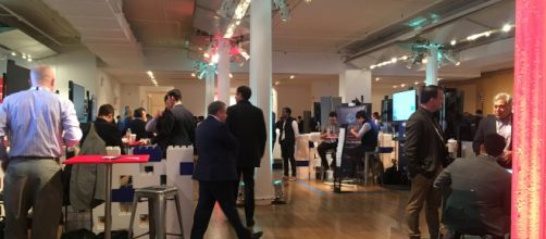 Mipim PropTech NYC 2018 main lobby.