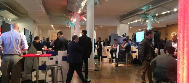 Mipim PropTech NYC 2018 main lobby. Mipim PropTech NYC 2018 main lobby.