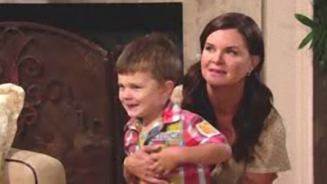 Beautiful: Katie Logan rischia di perdere il figlioletto Will