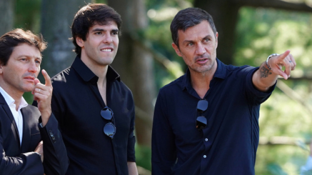 Leonardo, Maldini e Ricardo Kak&agrave;