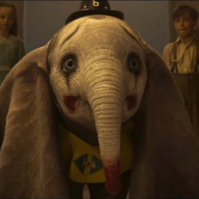 A trailer has dropped for the new Disney live-action film "Dumbo." [Image Moviefone/YouTube]