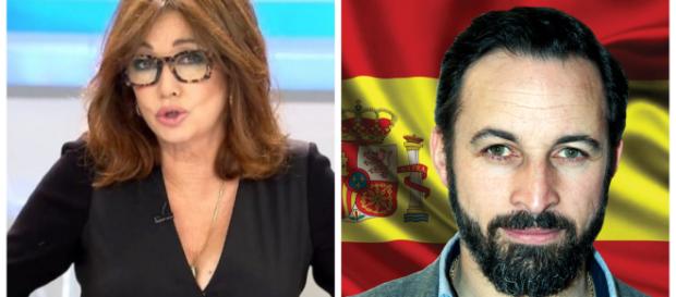 Ana Rosa Quintana y Santiago Abascal Ana Rosa Quintana y Santiago Abascal