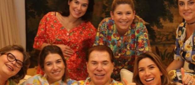 Silvio Santos e as filhas - Instagram Silvio Santos e as filhas - Instagram