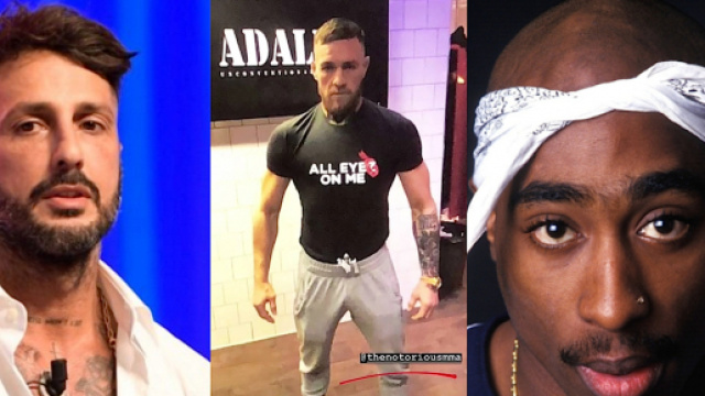 Fabrizio Corona, Conor Mc Gregor e Tupac