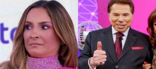 Claudia Leitte e Silvio Santos Claudia Leitte e Silvio Santos