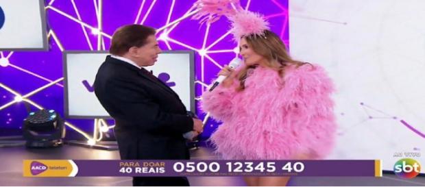 Encerramento do Teleton 2018 com Silvio Santos e Claudia Leitte Encerramento do Teleton 2018 com Silvio Santos e Claudia Leitte