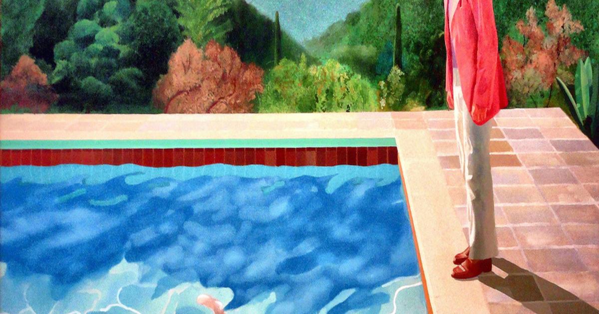 most expensive hockney painting