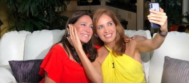 A atriz deu entrevista para Poliana Abritta A atriz deu entrevista para Poliana Abritta