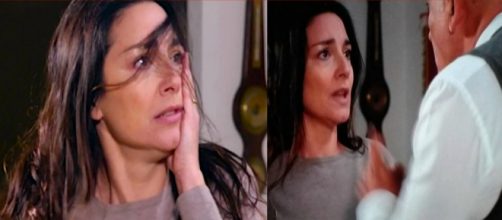 Un Posto al sole: Adele( Sara Ricci ) vittima della violenza del marito