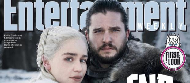 Jon y Daenerys en la primera imagen promocional de la octava temporada. Jon y Daenerys en la primera imagen promocional de la octava temporada.