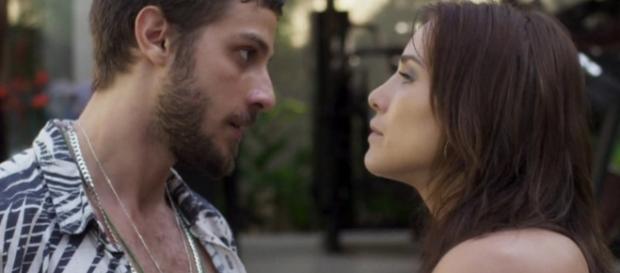 Romance de Rosa e Ícaro chegará ao fim na reta final. (foto reprodução). Romance de Rosa e Ícaro chegará ao fim na reta final. (foto reprodução).