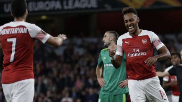 Pierre-Emerick Aubameyang et les Gunners viennent d'encha&icirc;ner 13 matches sans d&eacute;faite. Liverpool est pr&eacute;venu. (independent.co.uk)