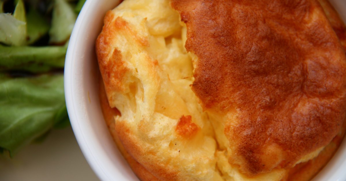 Simple blue cheese souffle recipe