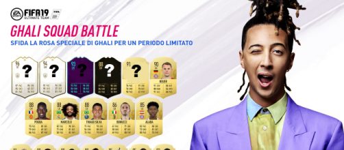 ghali fifa 19 squad battle squadra