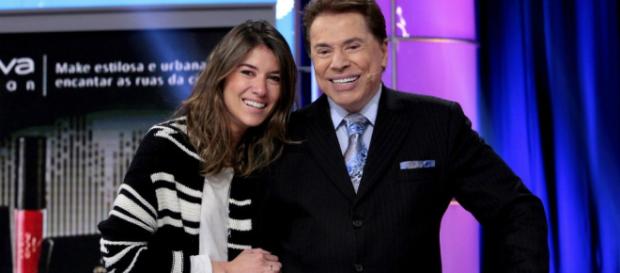 Rebeca Abravanel e Silvio Santos Rebeca Abravanel e Silvio Santos
