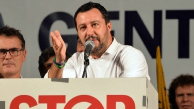 Elezioni italiane 2018 - tpi.it. Salvini in un corteo contro l'immigrazione