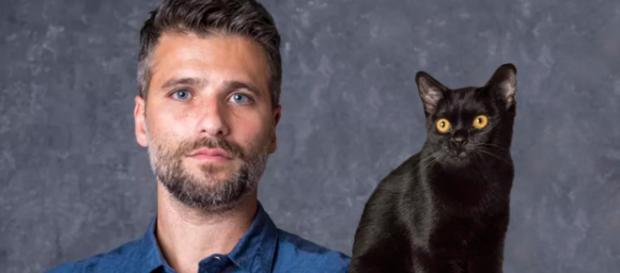 Gabriel e León em O Sétimo Guardião. (foto reprodução). Gabriel e León em O Sétimo Guardião. (foto reprodução).