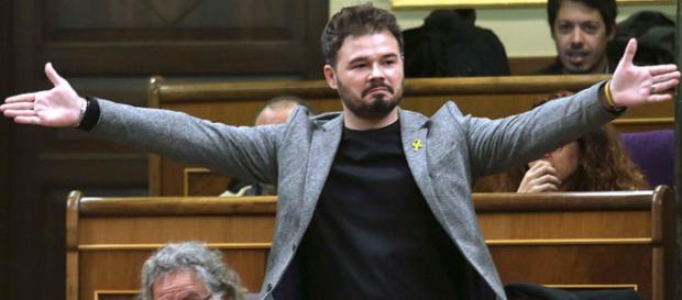 Gabriel Rufián en imagen en el Congreso Gabriel Rufián en imagen en el Congreso