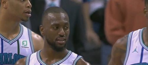 Kemba Walker had 103 points in two games and looked to follow up with another great performance against the Pacers. [Image via NBA/YouTube]