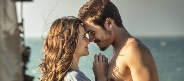 Marocas apoiará Samuca na busca pelo pai na novela O Tempo Não Para (Foto: TV Globo) Marocas apoiará Samuca na busca pelo pai na novela O Tempo Não Para (Foto: TV Globo)