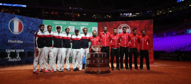 Présentation des équipes - finale de Coupe Davis 2018 Présentation des équipes - finale de Coupe Davis 2018