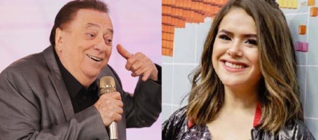 Raul Gil e Maisa Silva protagonizam polêmica. (foto reprodução). Raul Gil e Maisa Silva protagonizam polêmica. (foto reprodução).