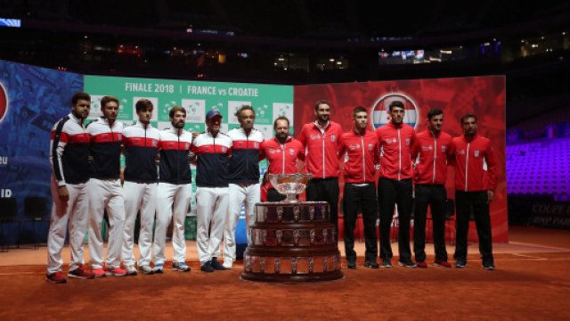 Présentation des équipes - finale de Coupe Davis 2018