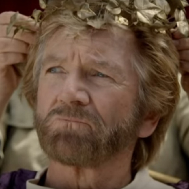 Emperor Noel enter the Jungle and his power is already ruffling feathers (Image credit: I'm A Celebrity...Get Me Out Of Here!/ YouTube.com)