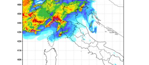 Maltempo Liguria: i violenti temporali previsti sul Tigullio in serata