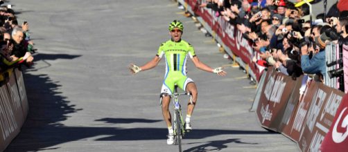 Moreno Moser, la vittoria alla Strade Bianche