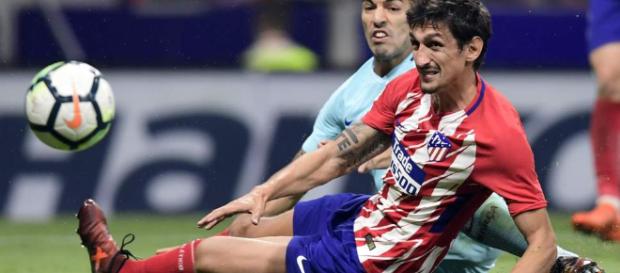 Suarez scored the last year to draw at the Wanda Metropolitano. image- standard.co.uk Suarez scored the last year to draw at the Wanda Metropolitano. image- standard.co.uk