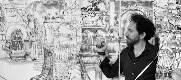 Visual artist Kevork Mourad, U.S. citizen, living his art. Photo: Mark Gurevich, courtesy of artist, used with permission. Visual artist Kevork Mourad, U.S. citizen, living his art. Photo: Mark Gurevich, courtesy of artist, used with permission.