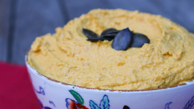 Houmous à la courge butternut rôtie - Rose Citron - rosecitron.fr