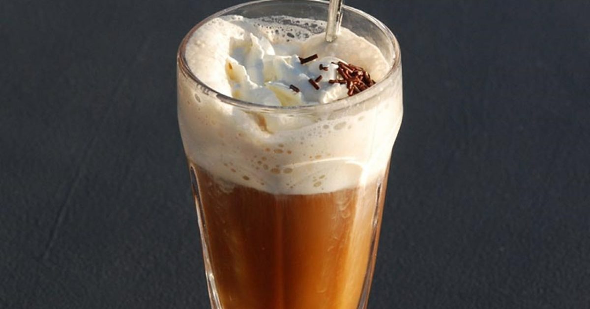 Simple rum espresso milkshake recipe