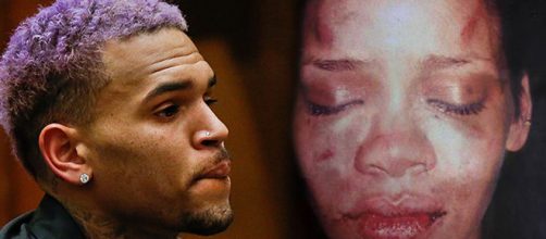 Chris Brown fu condannato nel 2009 per violenza fisica sull'allora fidanzata Rihanna - celebrityinsider.org