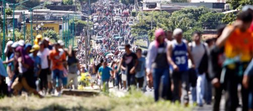 La Caravana Migrante en su paso por México (via - Capital21 | Páginas 2 - gob.mx)