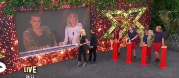 Robbie and Ayda Williams joined the Jungle in the first Live Trial of the series (Image credit: I'm A Celebrity...Get Me Out Of Here/YouTube.com) Robbie and Ayda Williams joined the Jungle in the first Live Trial of the series (Image credit: I'm A Celebrity...Get Me Out Of Here/YouTube.com)