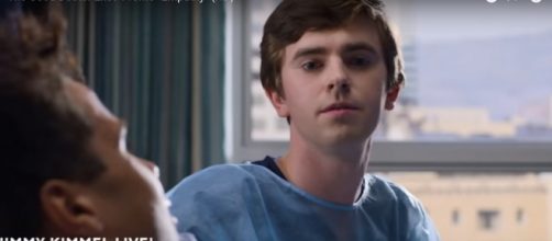 Dr. Murphy (Freddie Highmore) makes a decision that changes more than a patient's face on The Good Doctor. [Image source: TVPromos/YouTube]