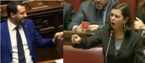 Boldrini-Salvini, un rapporto di antipatia reciproca.